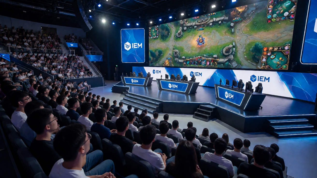 CS:GO IEM国际赛事现场