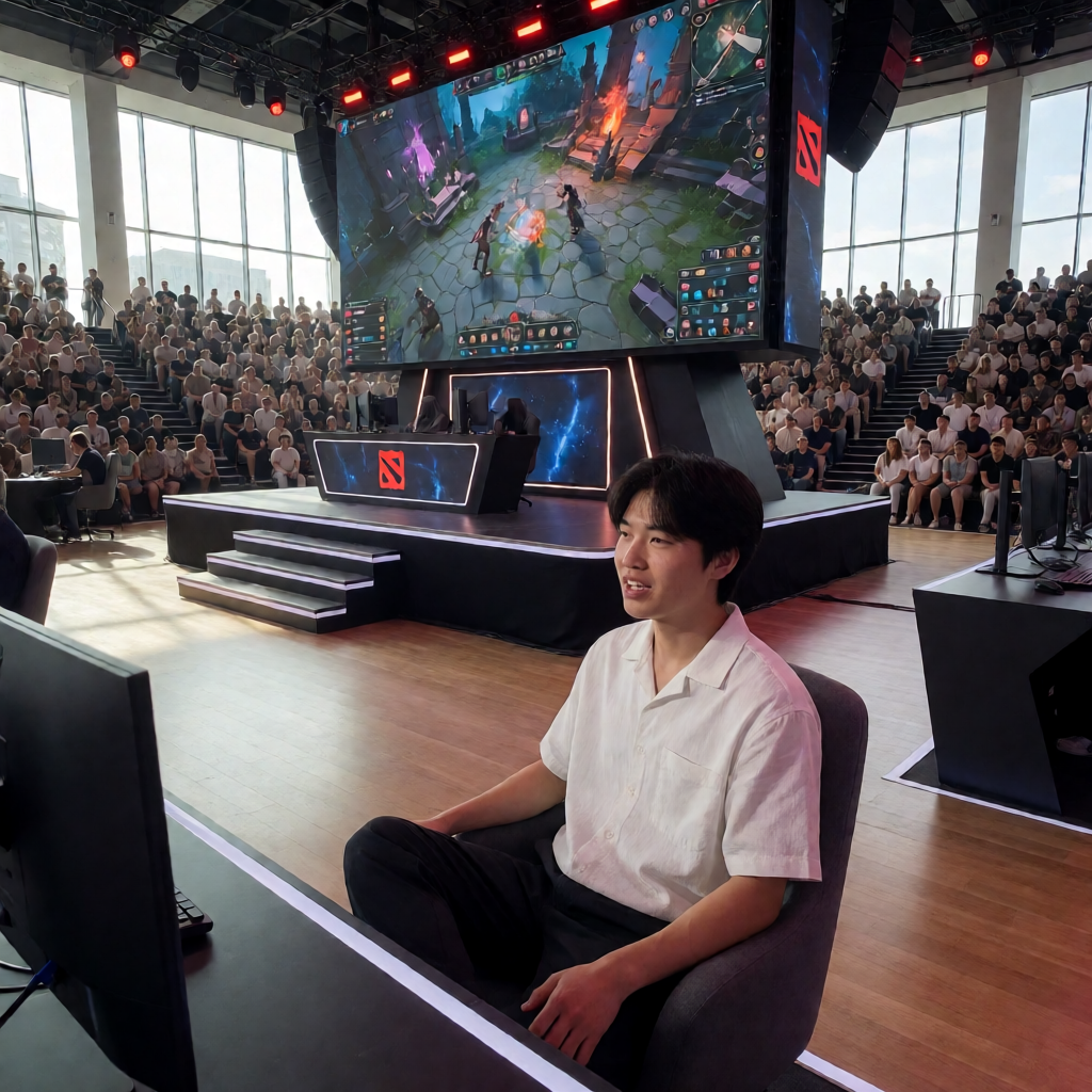 DOTA2 DPC联赛赛事现场